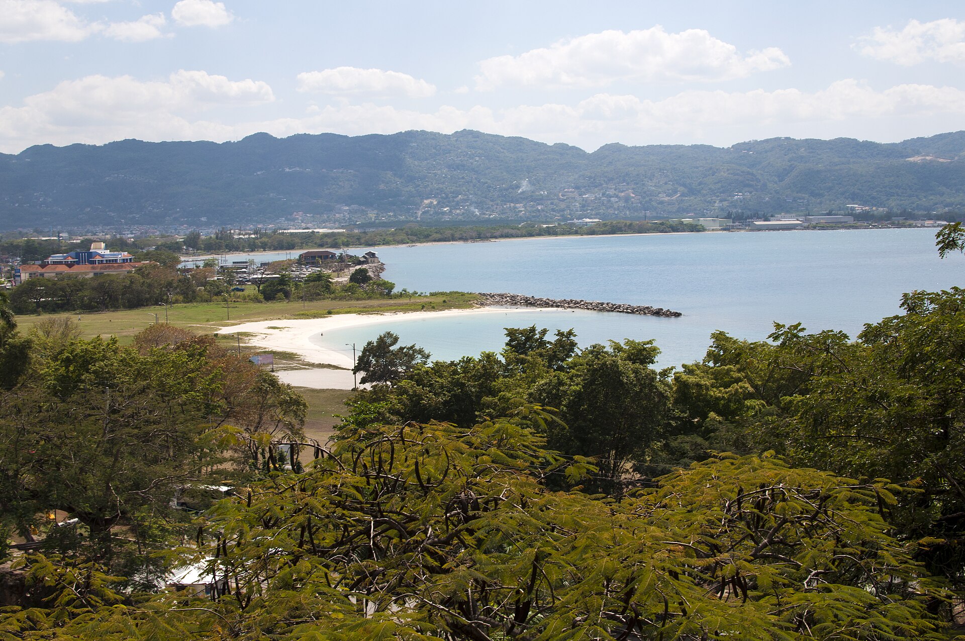 View over Montego Bay, Jamaica