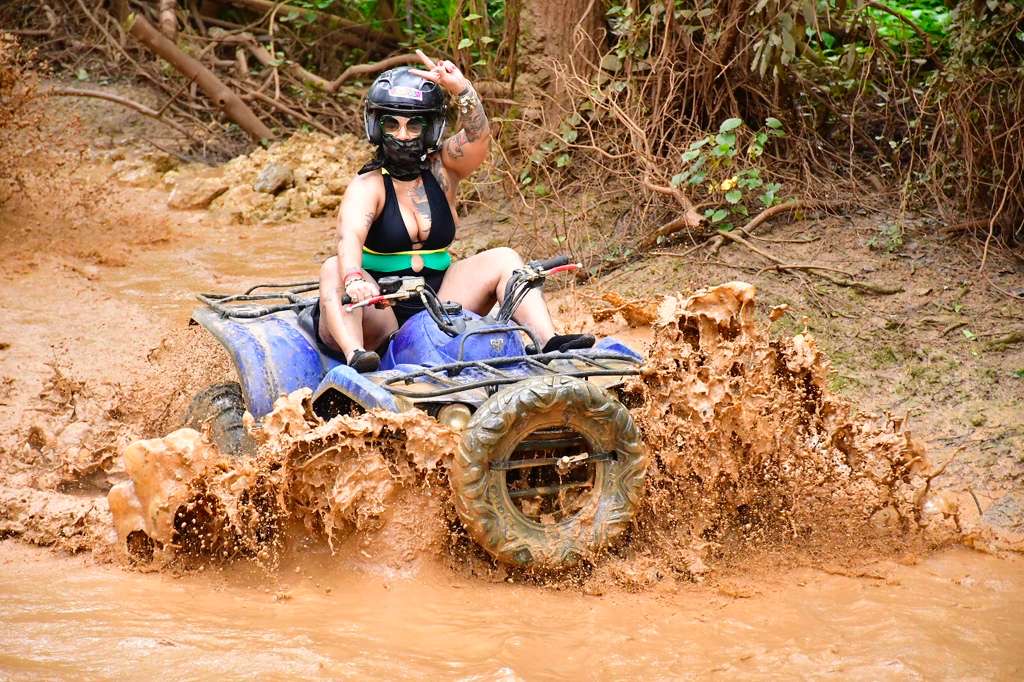 ATV adventure through Jamaican countryside trails
